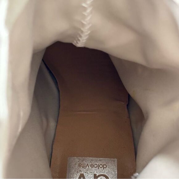 DV by Dolce Vita | Women’s Cream Oatmeal Short Cowboy Boots Ankle Western Size 6 - Picture 11 of 13